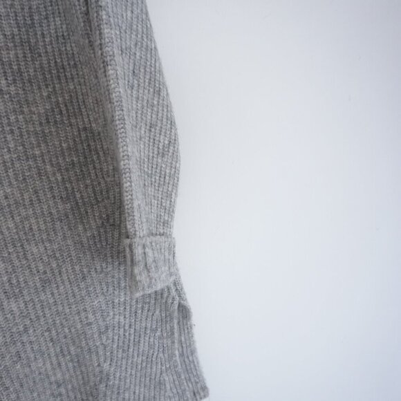 H&M Grey Knit Ribbed Long Sleeve Sweater Midi Dress S NWT - Picture 12 of 13